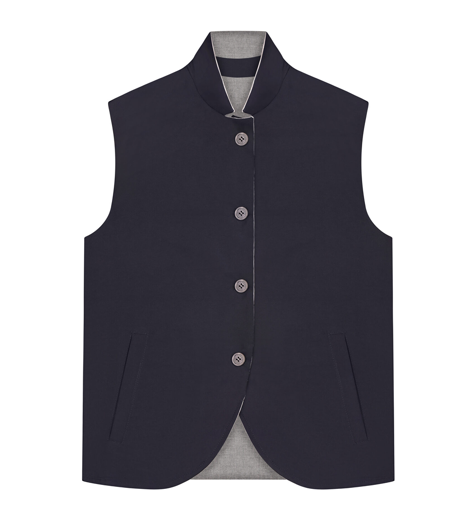 Жилет CHALETY двосторонній Bern blue