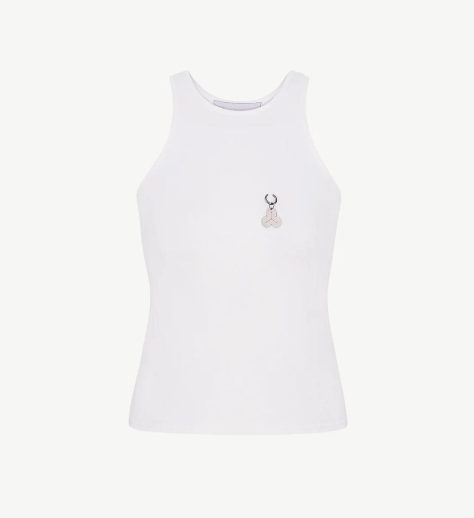 Топ ALICE.K в рубчик у молочному кольорі