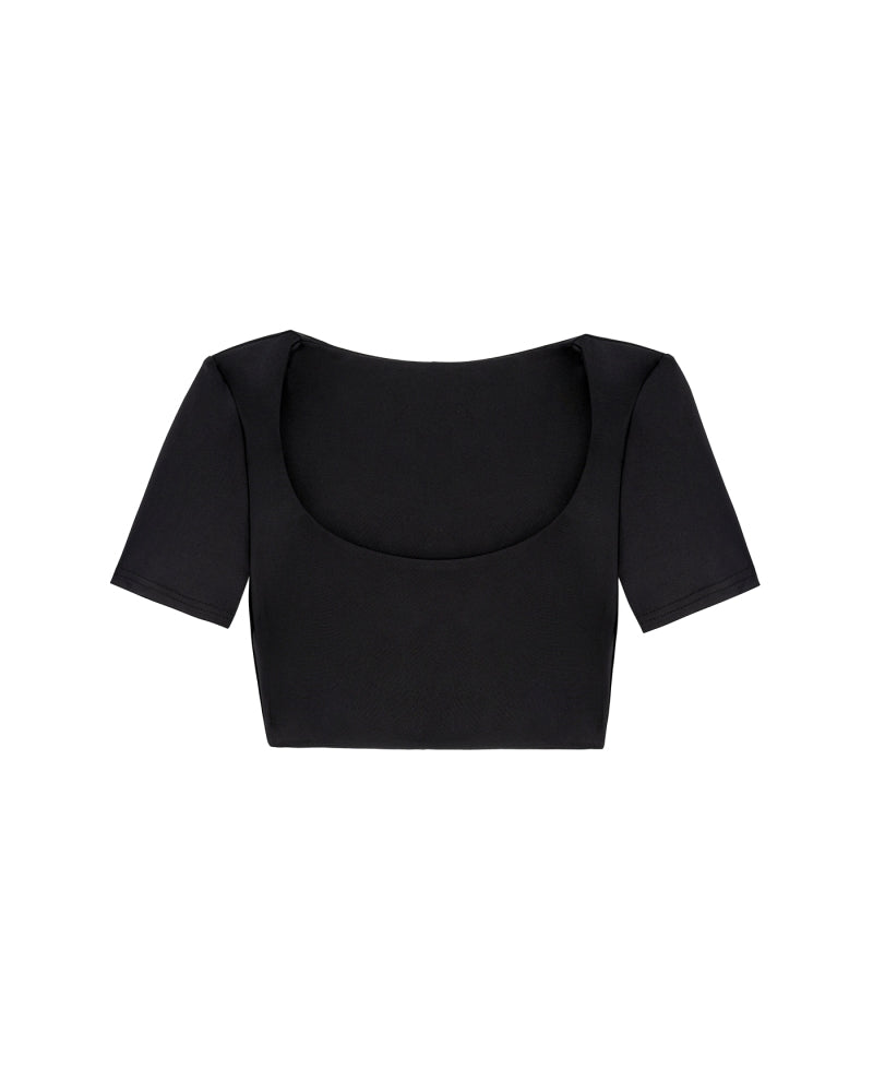 Short Sleeve Crop Top