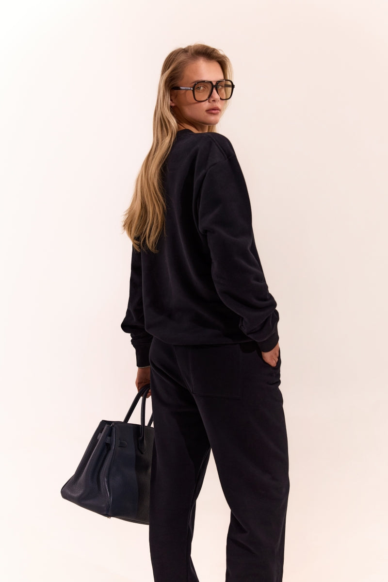 SIGNATURE EMBROIDERED SWEATPANT