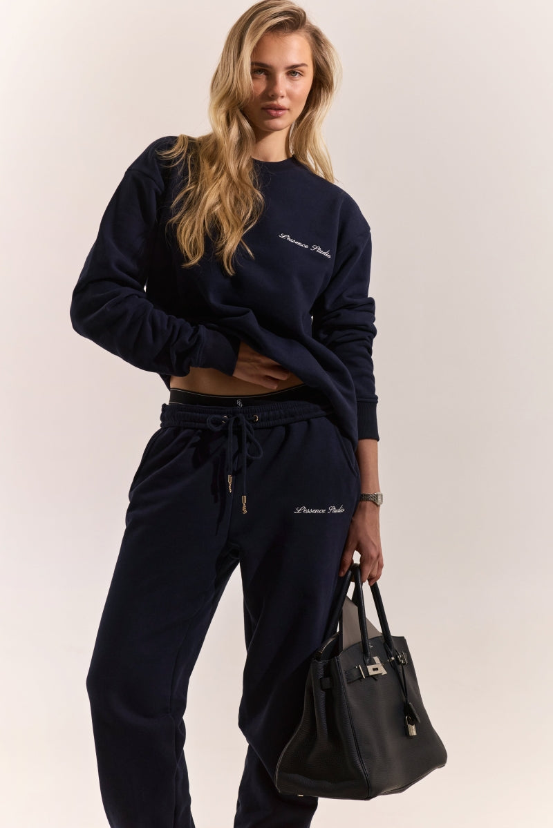 SIGNATURE EMBROIDERED SWEATPANT