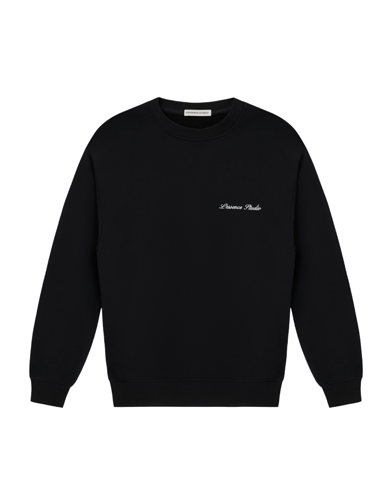 SIGNATURE LOGO EMBROIDERED CREWNECK