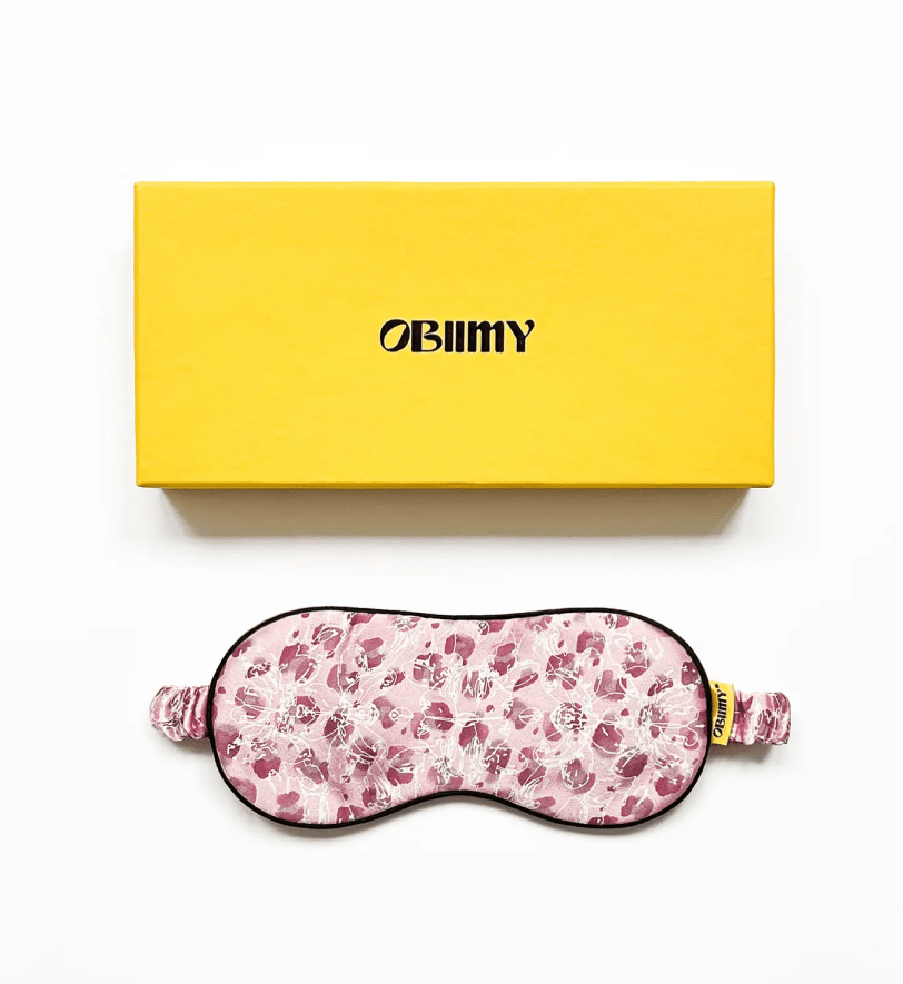 Маска OBIIMY для сну з італійського шовку Відновлення