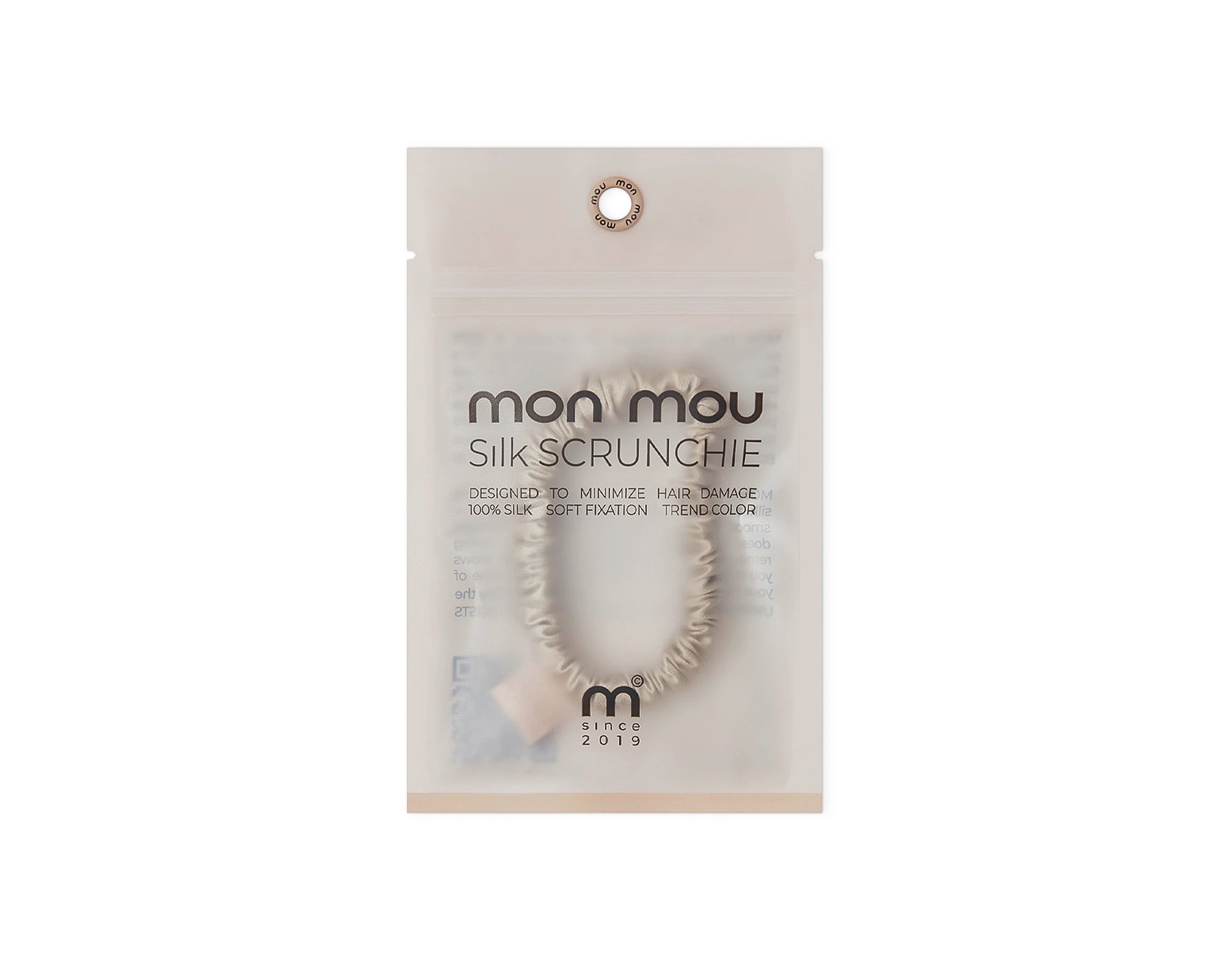 SILK SLIM SCRUNCHIE тонка шовкова резинка