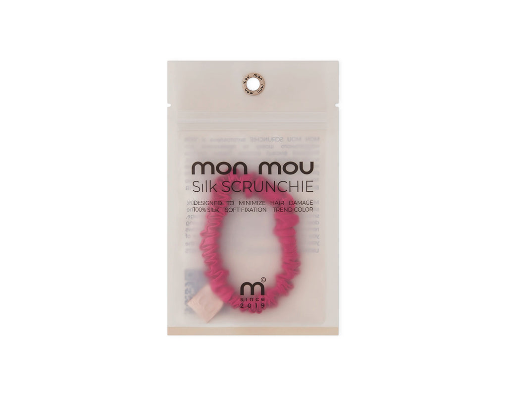 SILK SLIM SCRUNCHIE тонка шовкова резинка