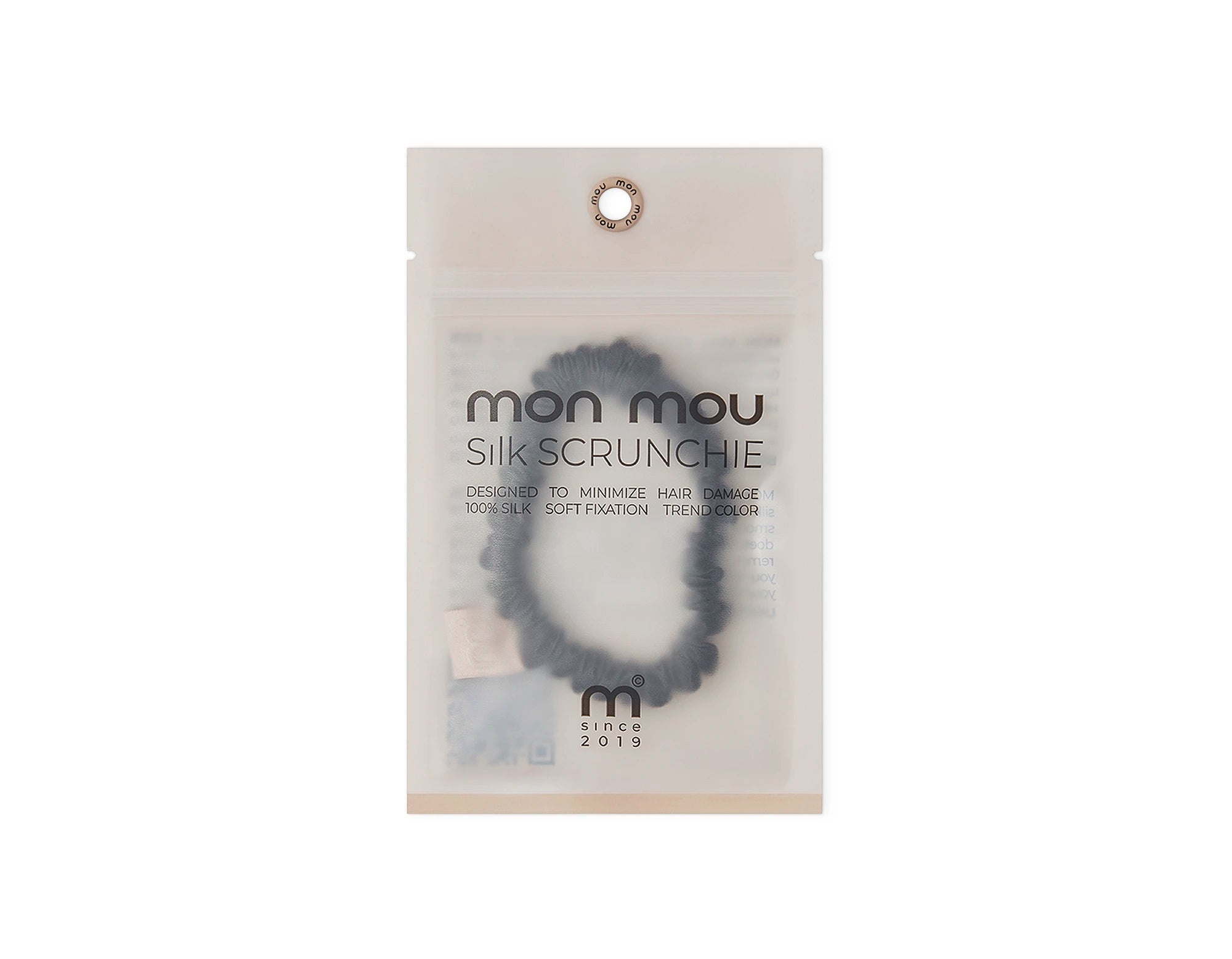 SILK SLIM SCRUNCHIE тонка шовкова резинка