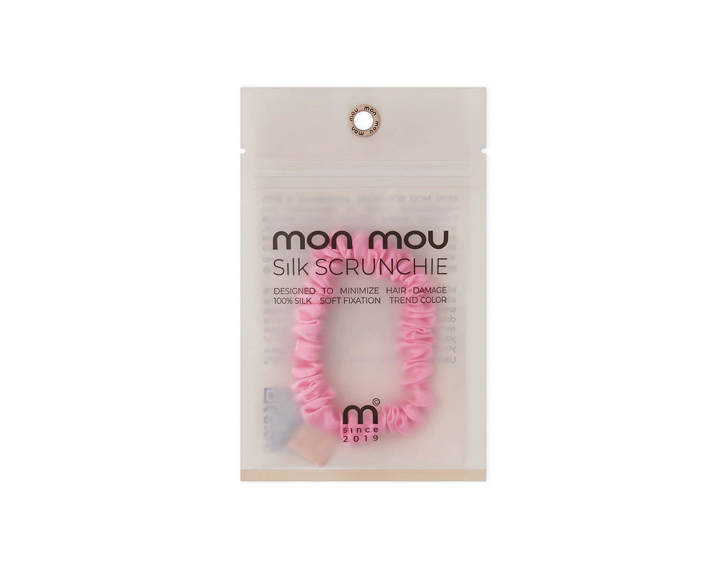 SILK SLIM SCRUNCHIE тонка шовкова резинка
