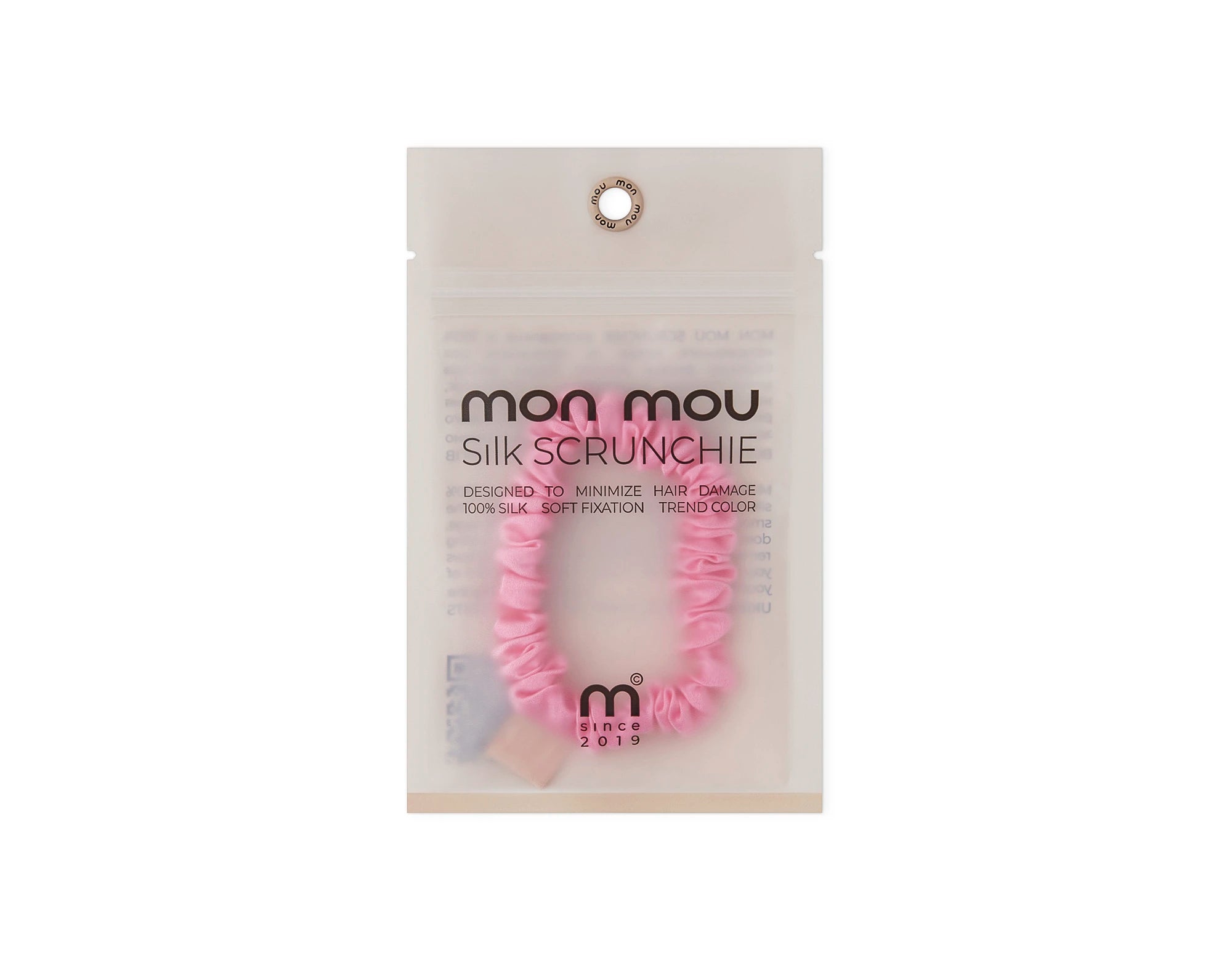 SILK SLIM SCRUNCHIE тонка шовкова резинка