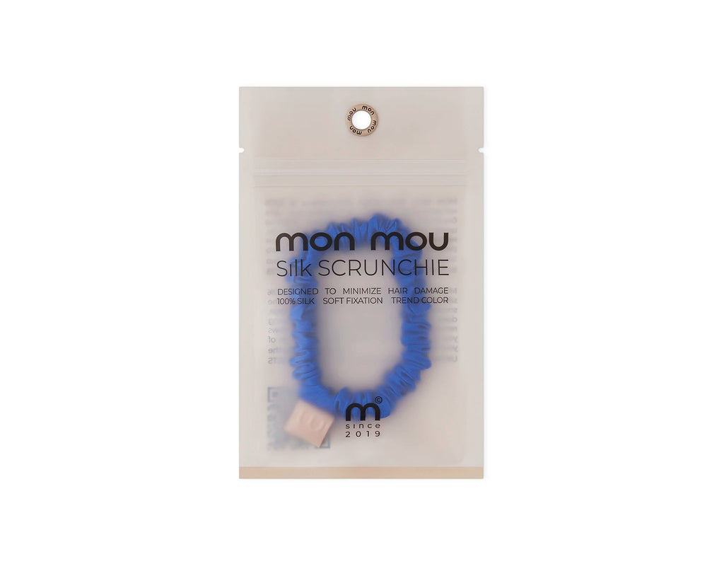 SILK SLIM SCRUNCHIE тонка шовкова резинка