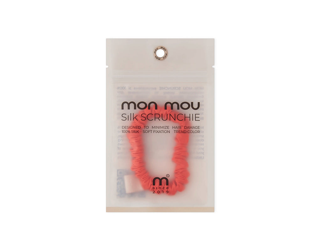 SILK SLIM SCRUNCHIE тонка шовкова резинка