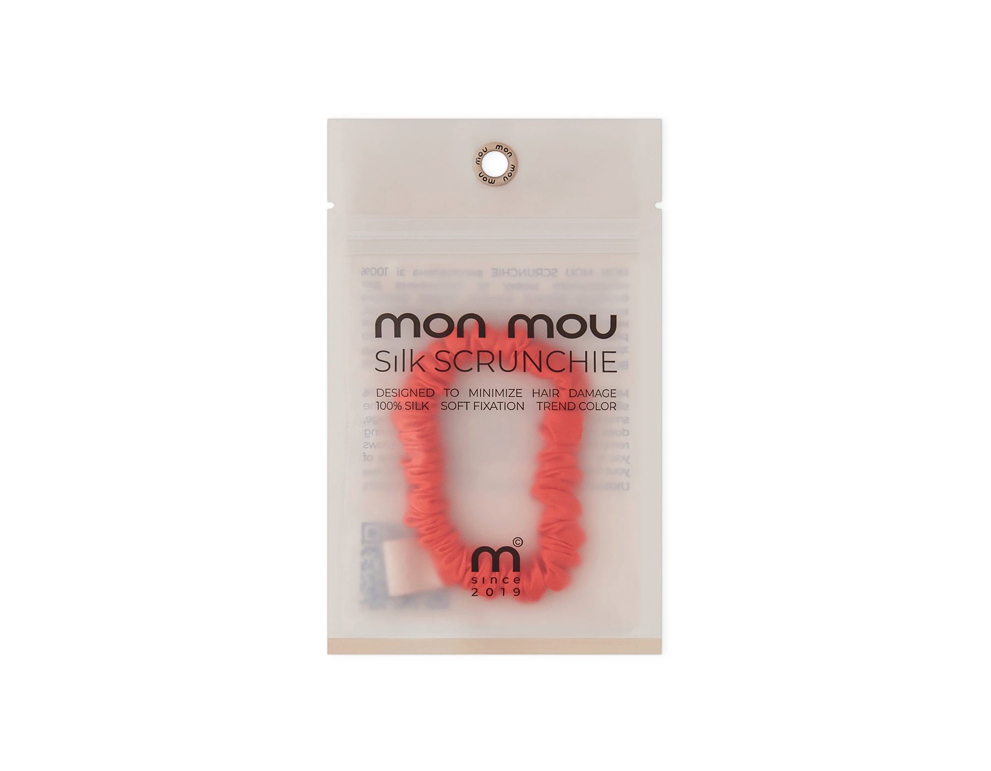 SILK SLIM SCRUNCHIE тонка шовкова резинка