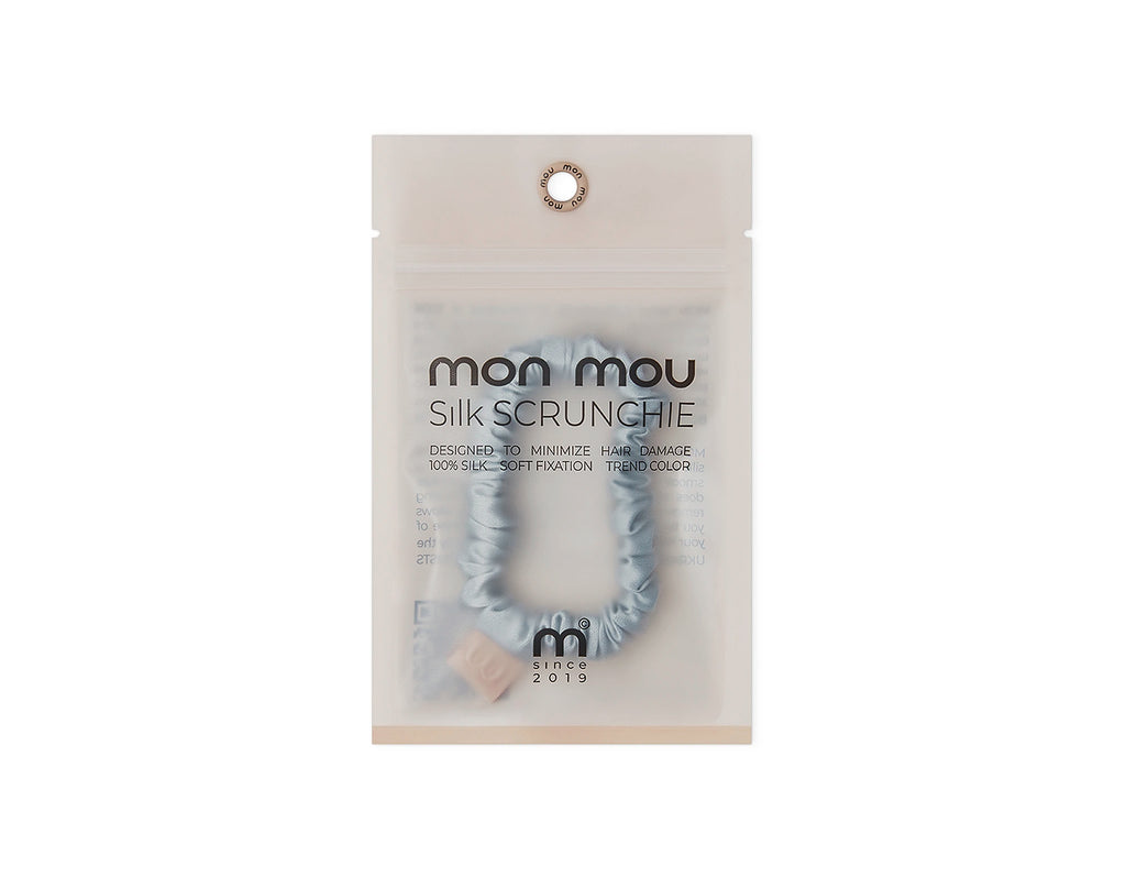 SILK SLIM SCRUNCHIE тонка шовкова резинка