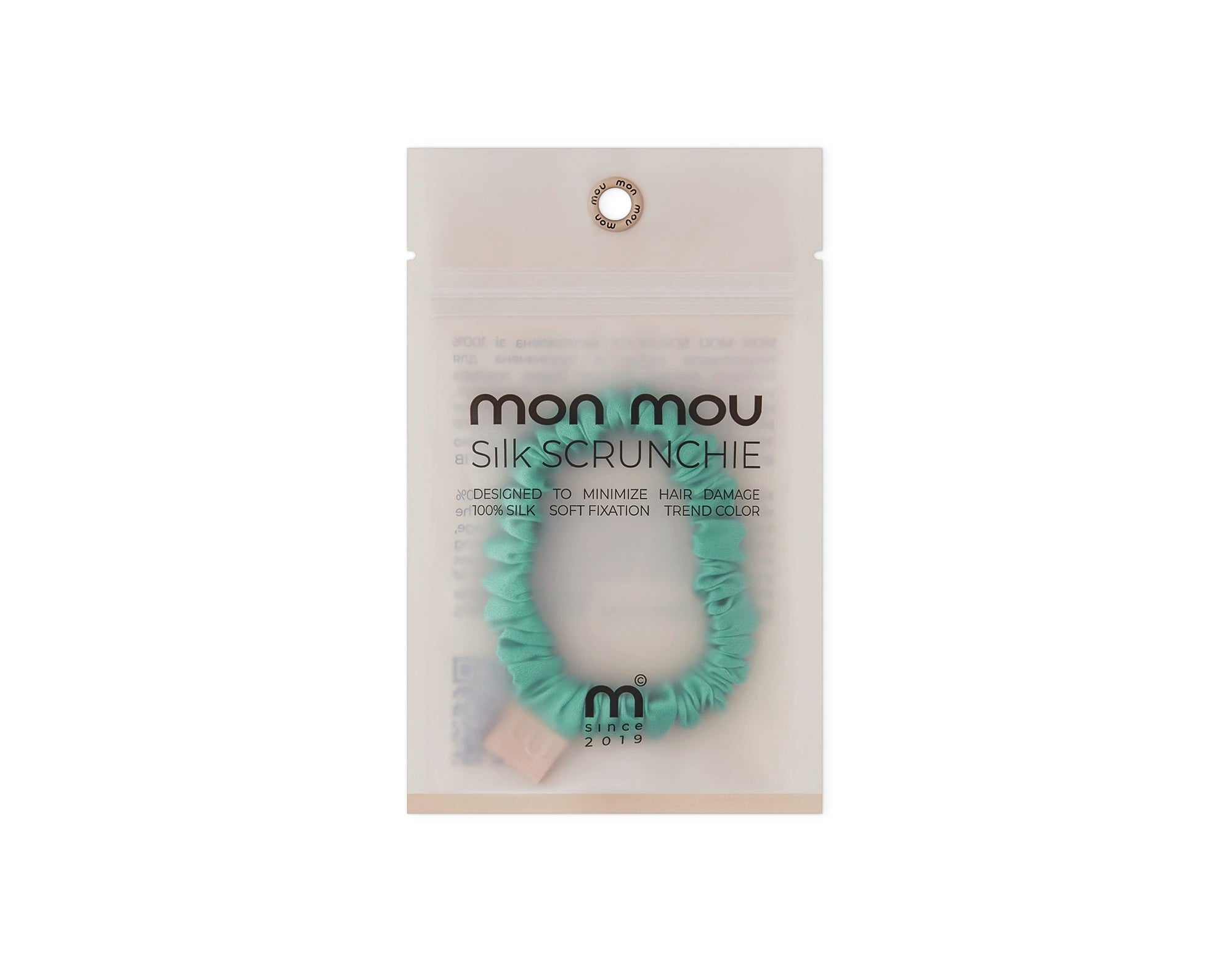 SILK SLIM SCRUNCHIE тонка шовкова резинка