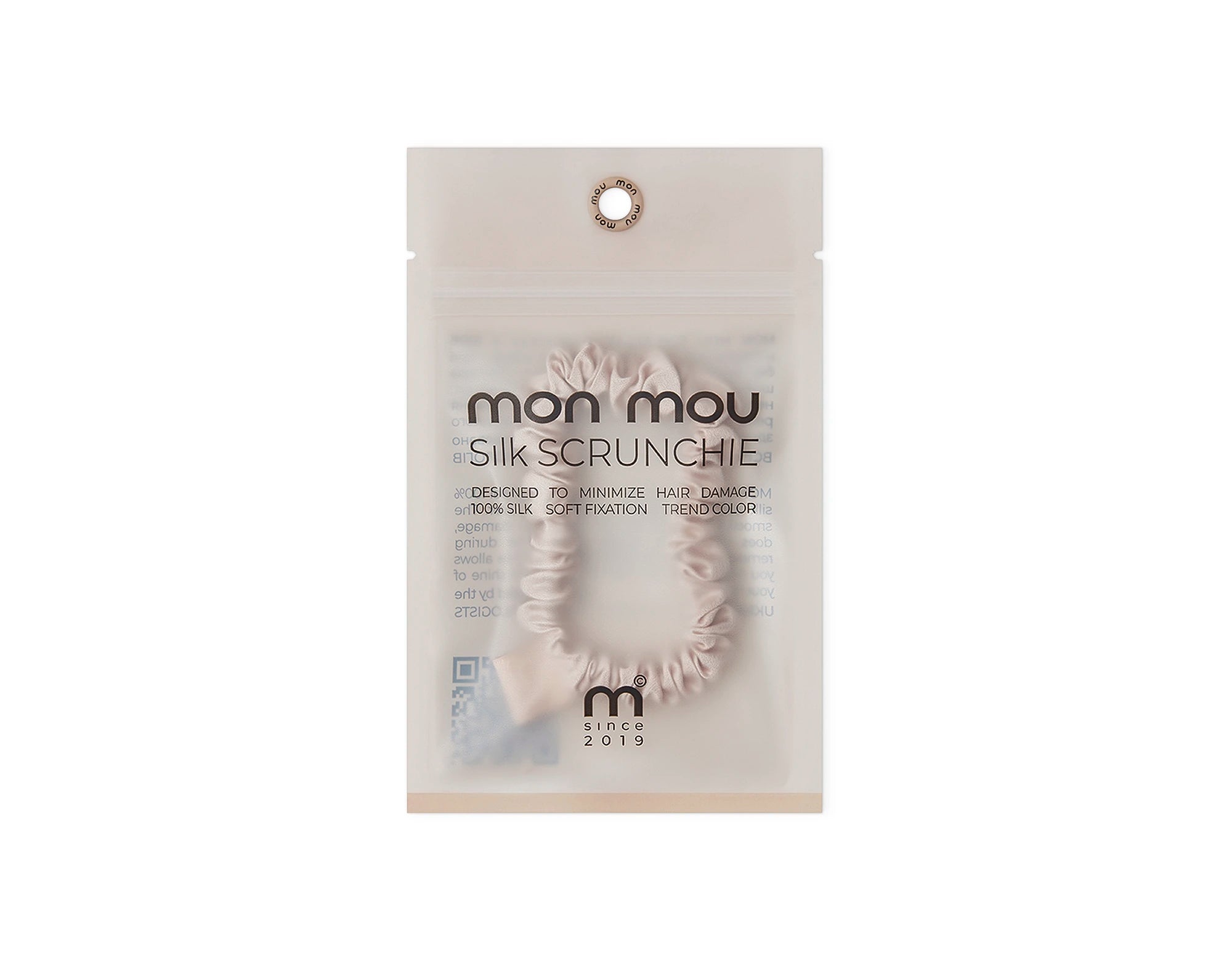 SILK SLIM SCRUNCHIE тонка шовкова резинка