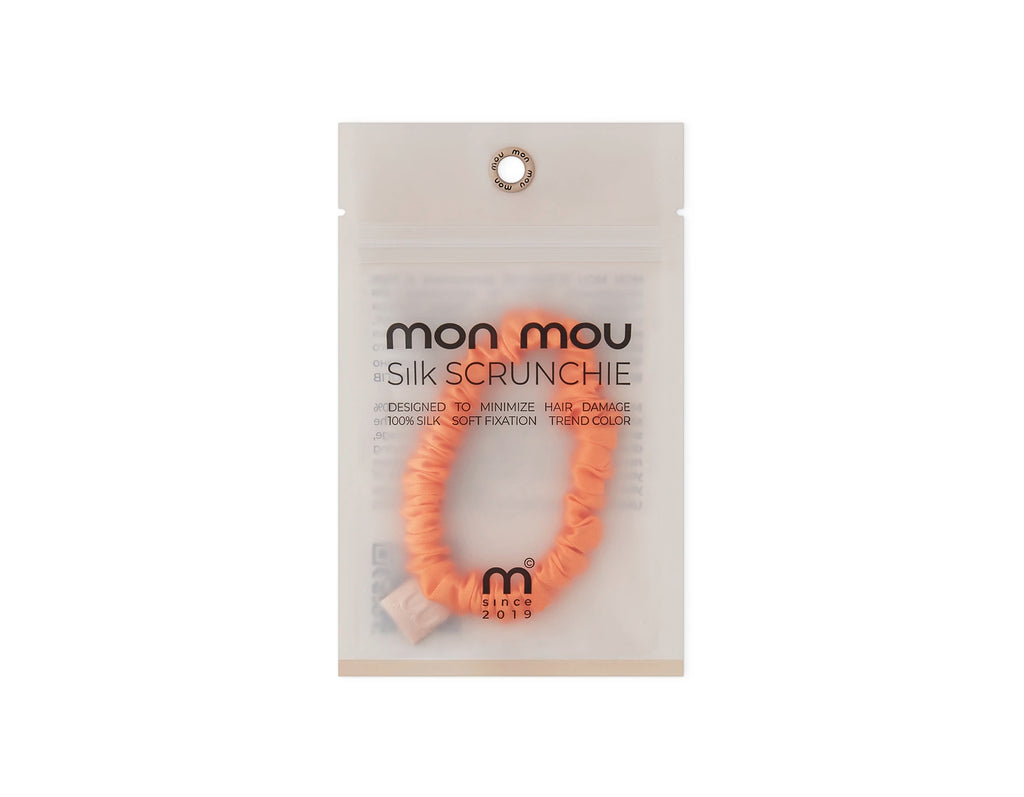 SILK SLIM SCRUNCHIE тонка шовкова резинка