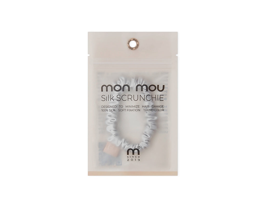 SILK SLIM SCRUNCHIE тонка шовкова резинка