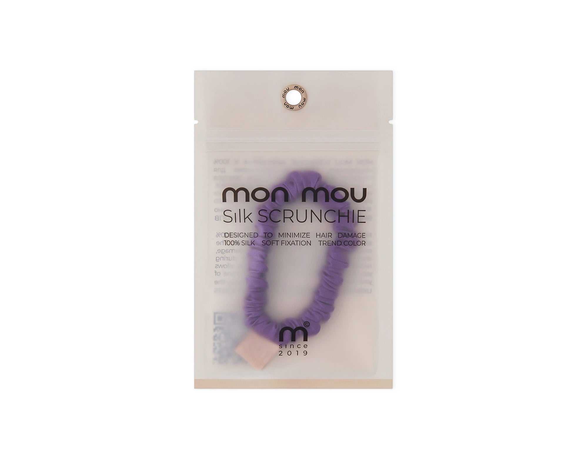SILK SLIM SCRUNCHIE тонка шовкова резинка