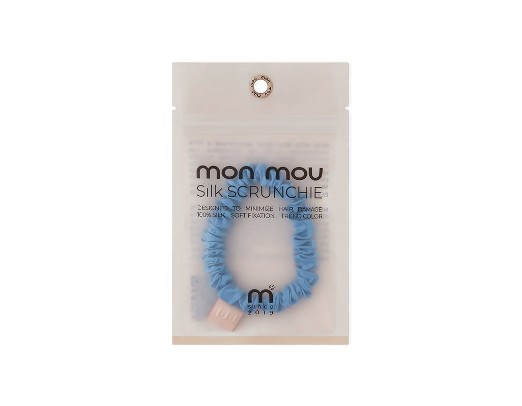 SILK SLIM SCRUNCHIE тонка шовкова резинка