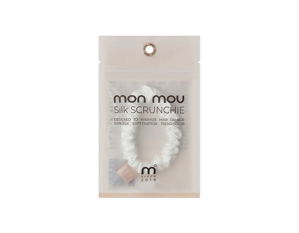 SILK SLIM SCRUNCHIE тонка шовкова резинка