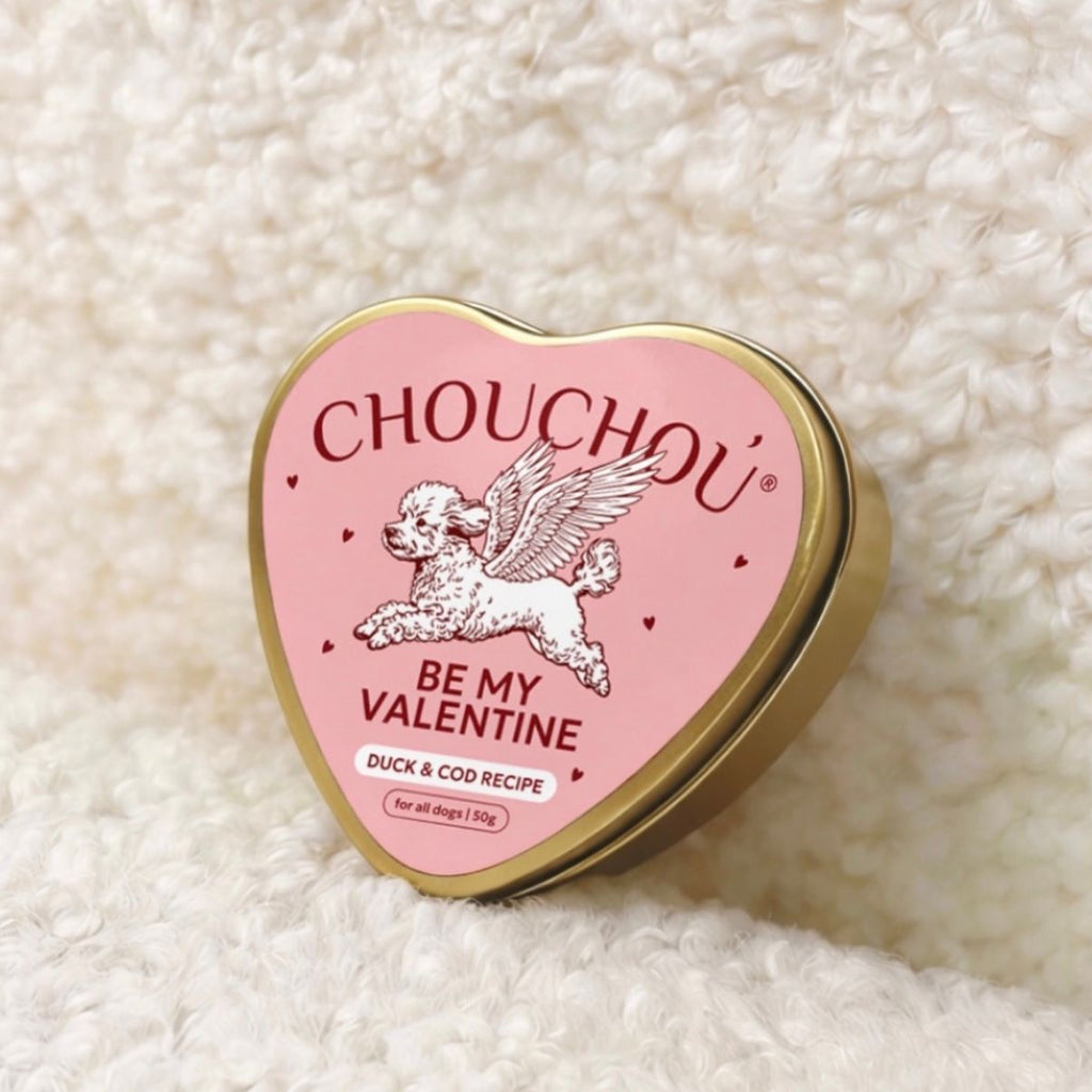 Dog treats 50g, Duck & Cod Valentine 
