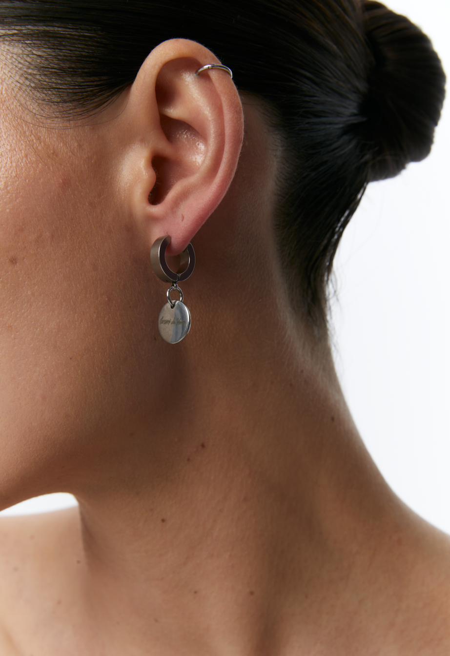 "LOGO" EARRINGS - фото 7