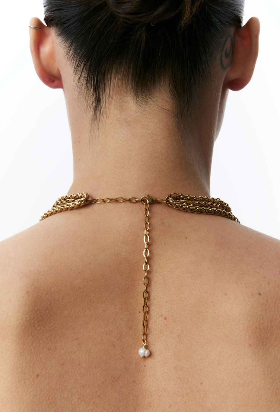 "ODESA" DOUBLE CHAIN NECKLACE - фото 13
