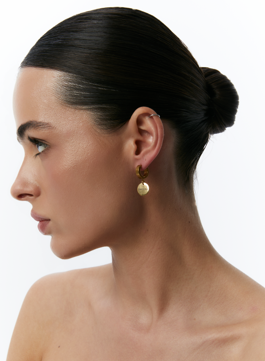 "LOGO" EARRINGS - фото 2