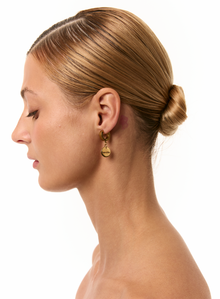 "LOGO" EARRINGS - фото 3