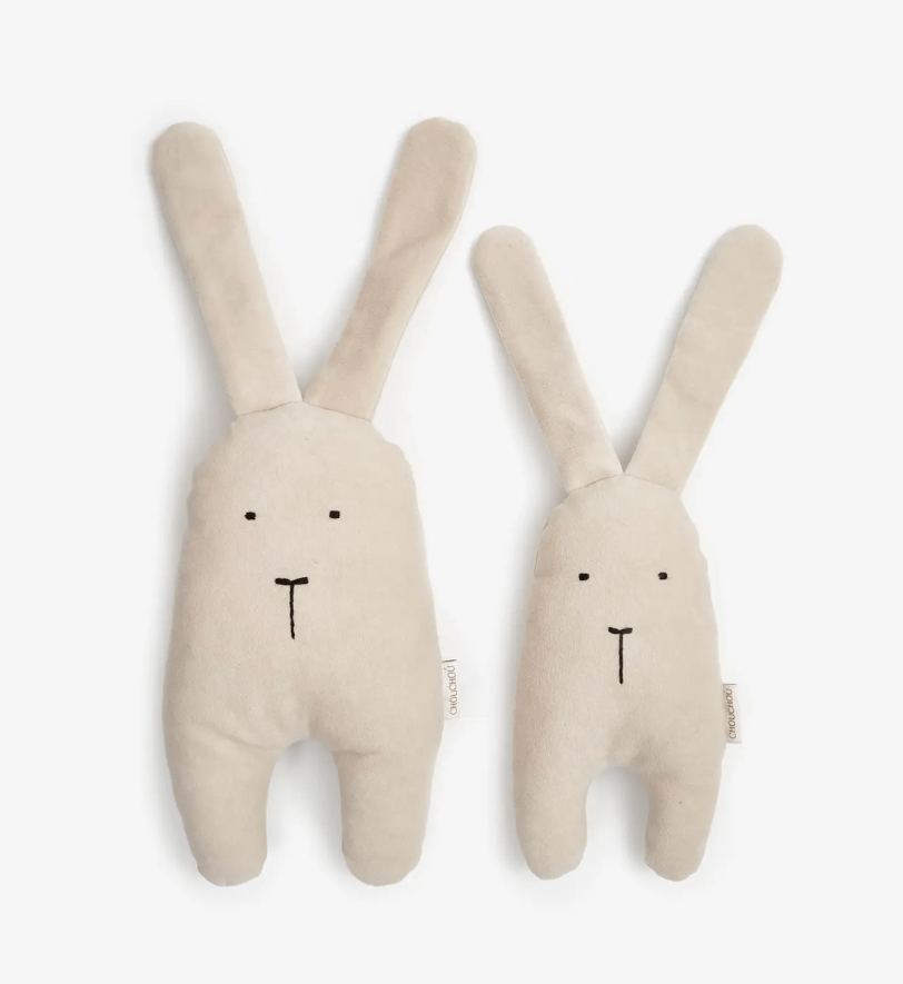 Іграшка CHOUCHOU м'яка для собак Зайчик "Освальд" зі звуком шарудіння у вушках