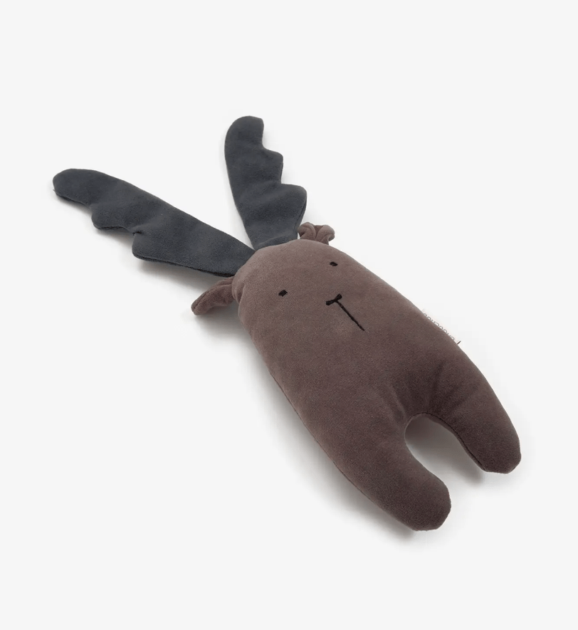 Іграшка CHOUCHOU м'яка для собак Лосенятко "Олаф" зі звуком шарудіння у вушках