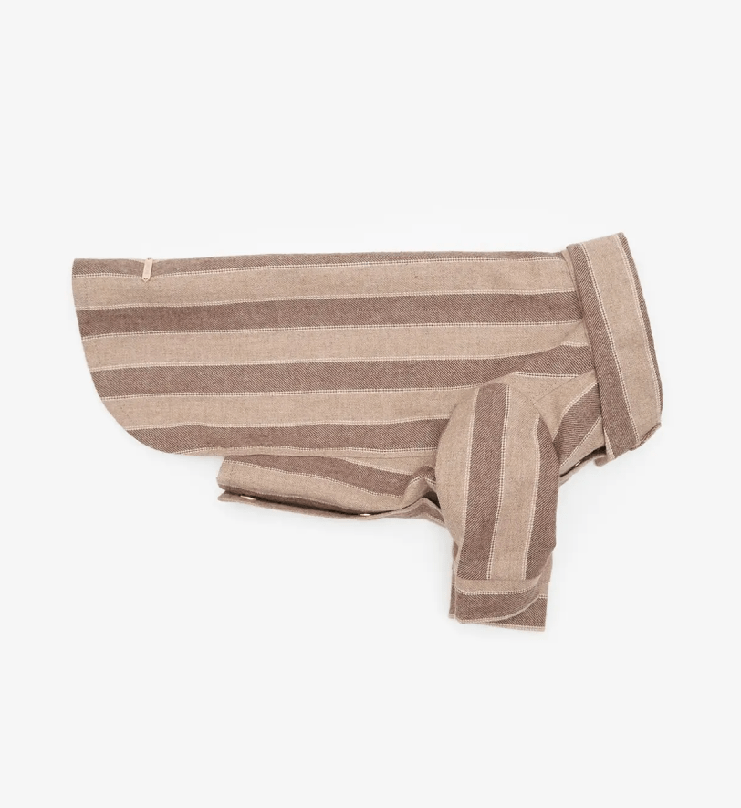 Сорочка CHOUCHOU у полоску для собак бежева