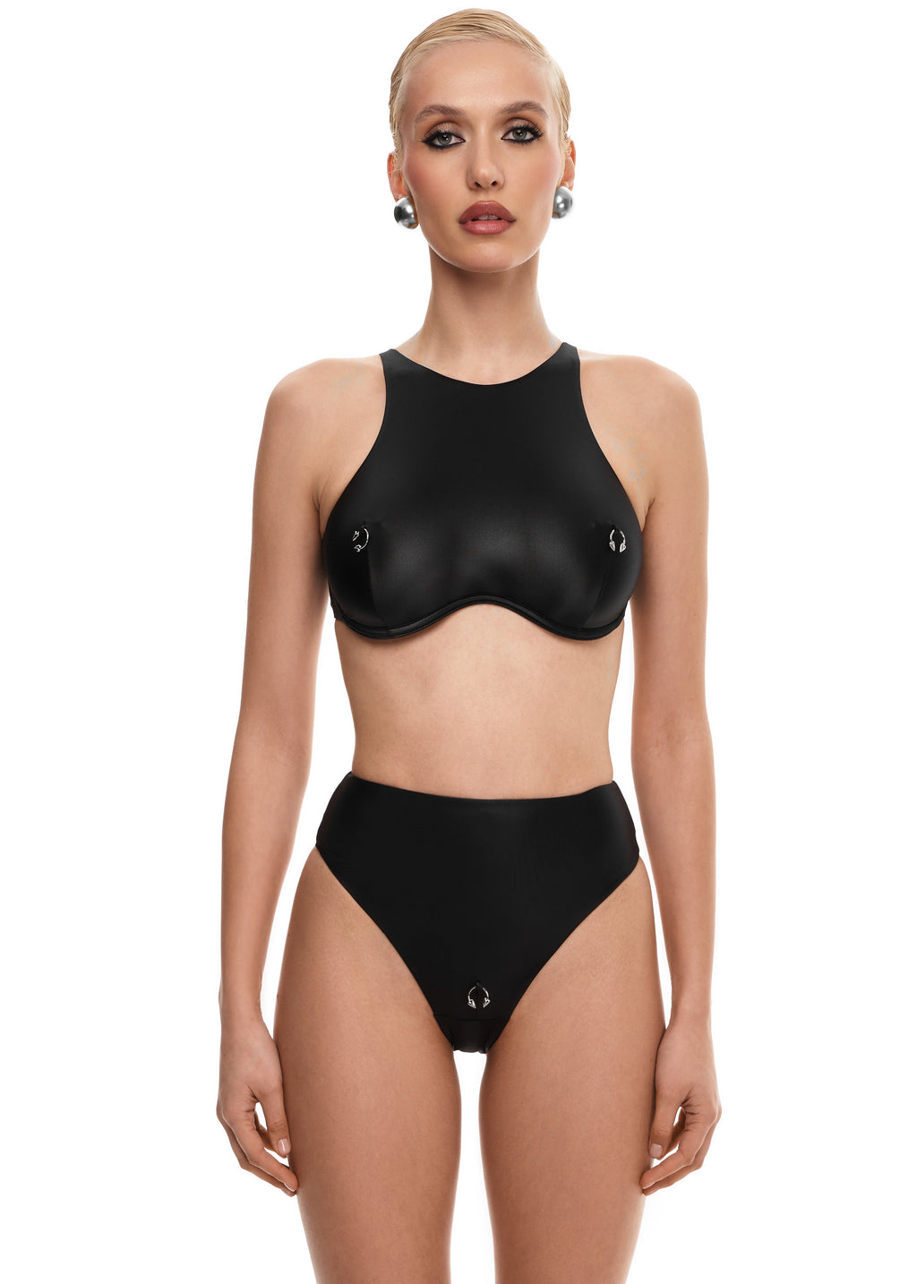 Топ Holter Pirsing Laither Silver - фото 3