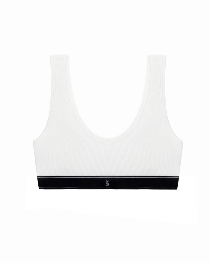 Топ L'essence Studio Ultimate Ribbed Black