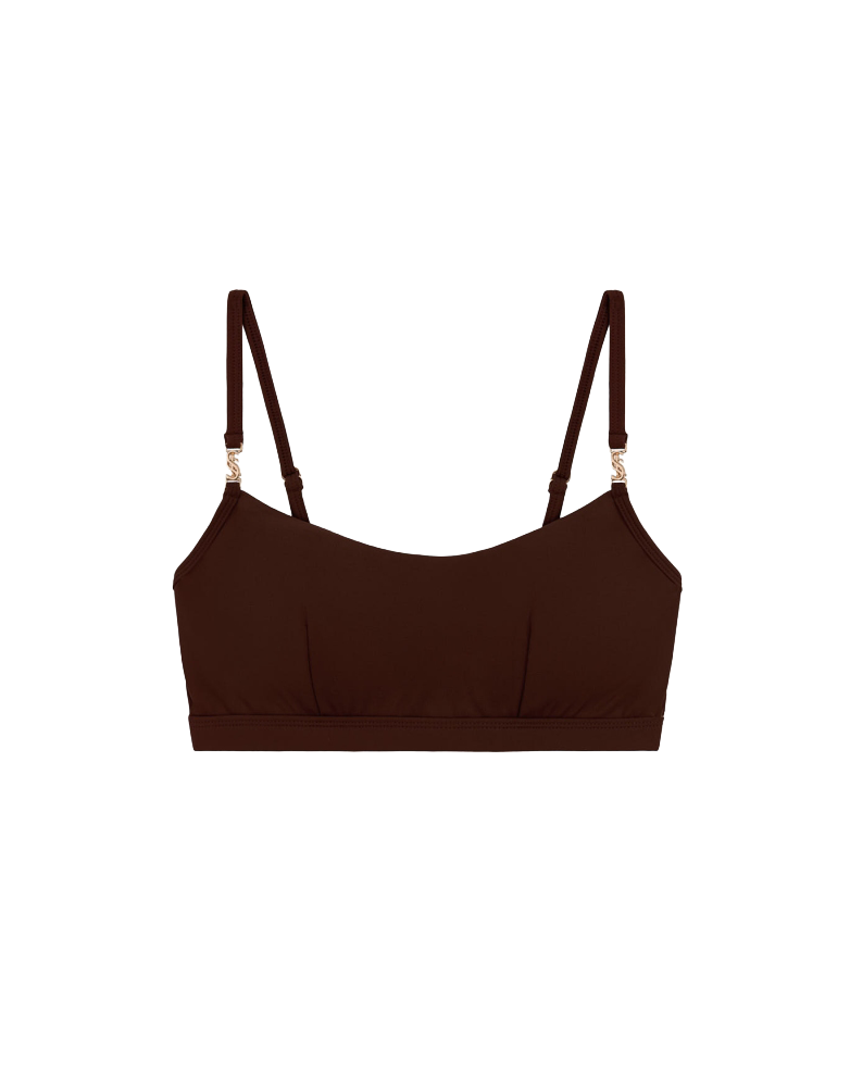 ULTIMATE SCOOP BRA - ESPRESSO
