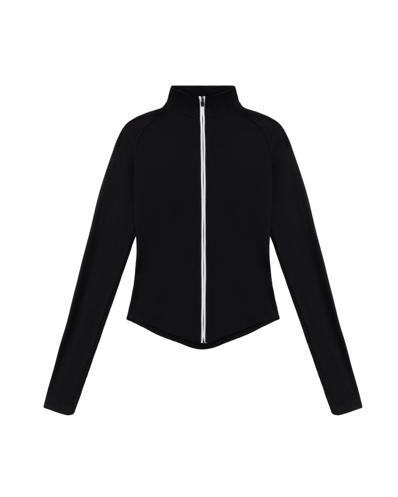 Ultimate Sculpting Zip Up Jacket - Black