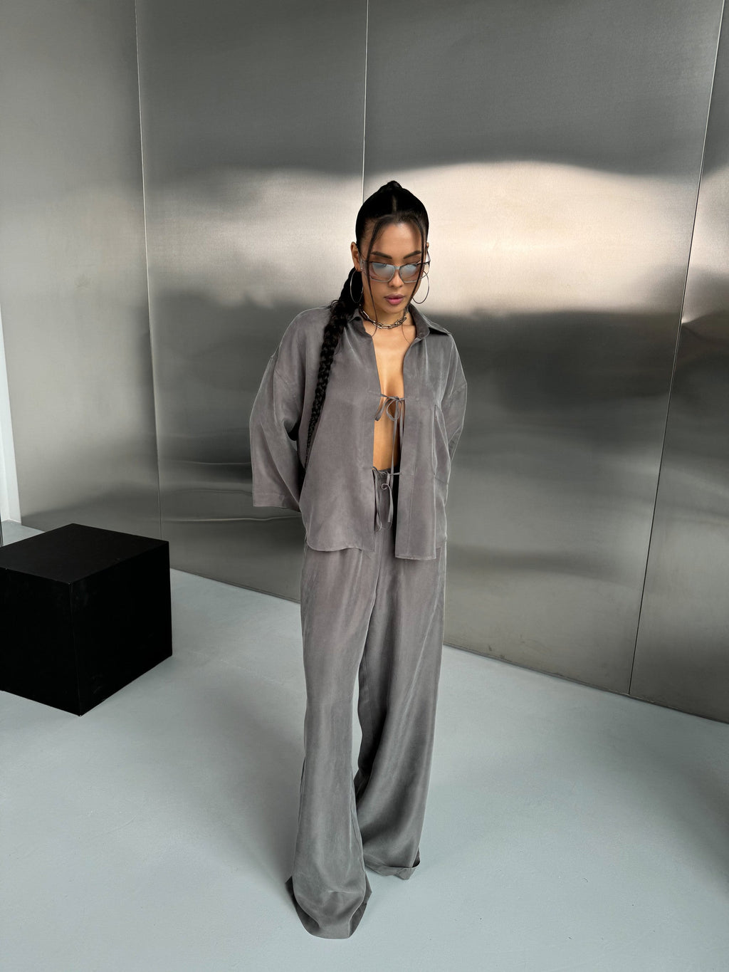 Сірі штани Off day