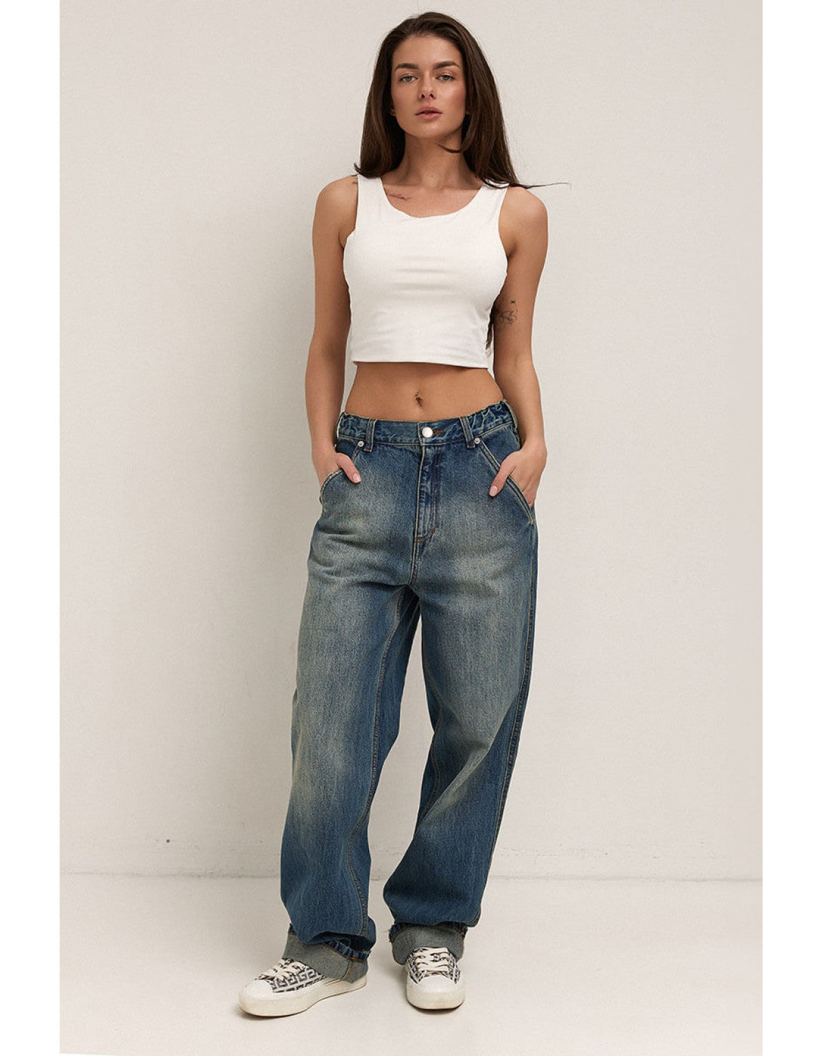 Vintage Low-Rise Jeans