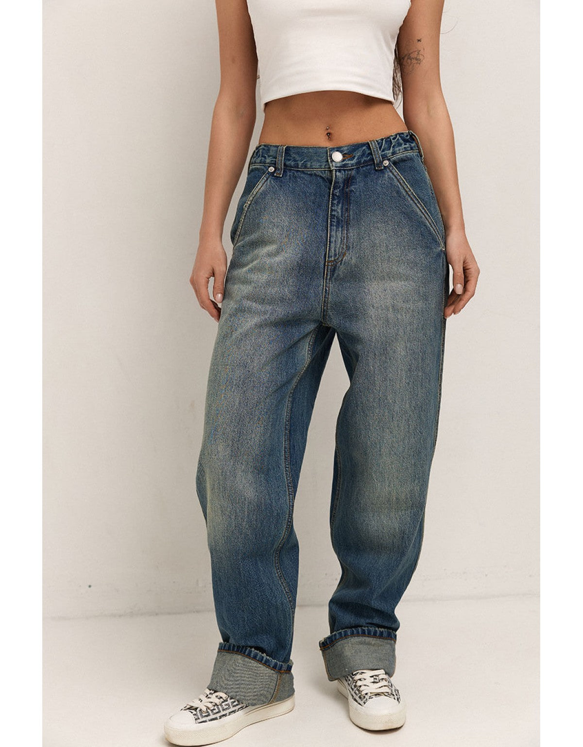 Vintage Low-Rise Jeans