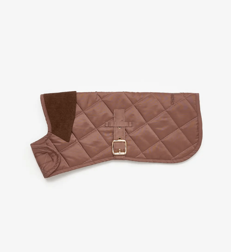 Попона CHOUCHOU водонепроникна стегана для собак коричнева