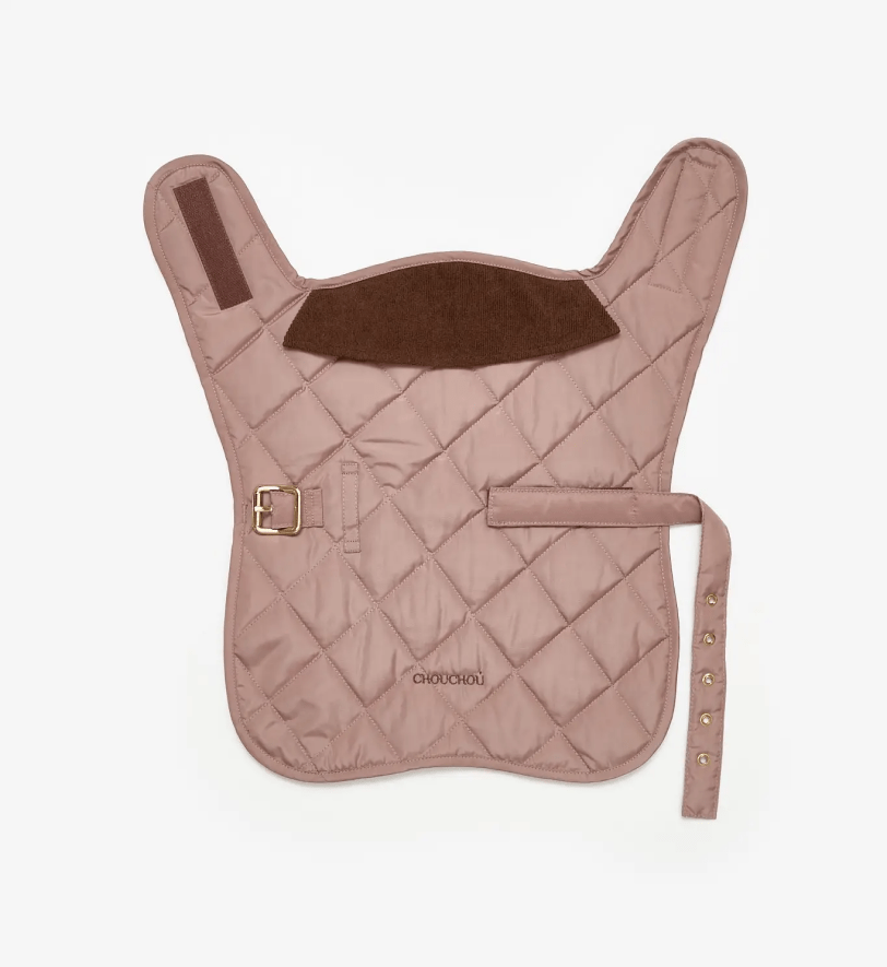 Попона CHOUCHOU водонепроникна стегана для собак какао