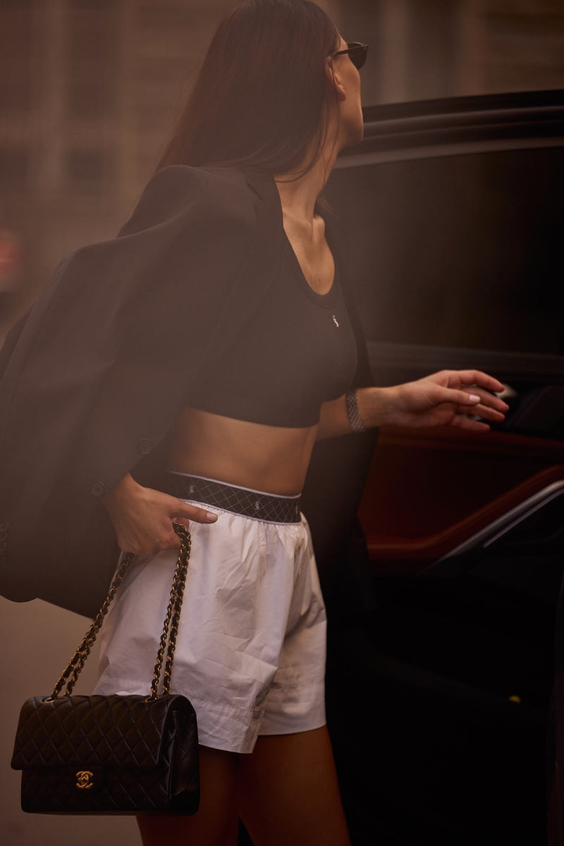 LOGO COTTON SHORTS