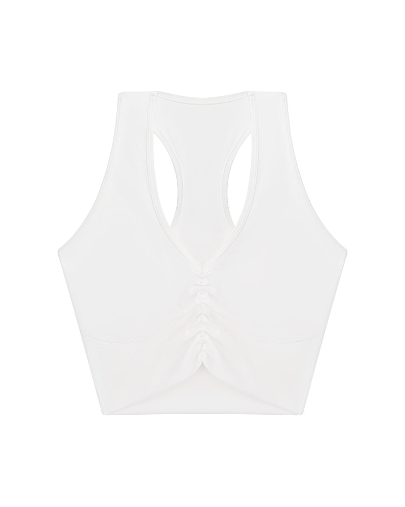RUCHED BRA