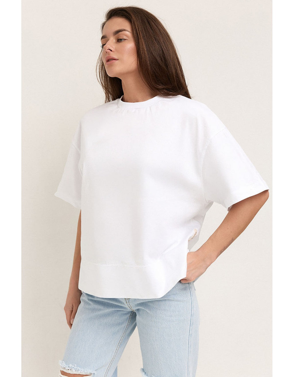 T-shirt basic white